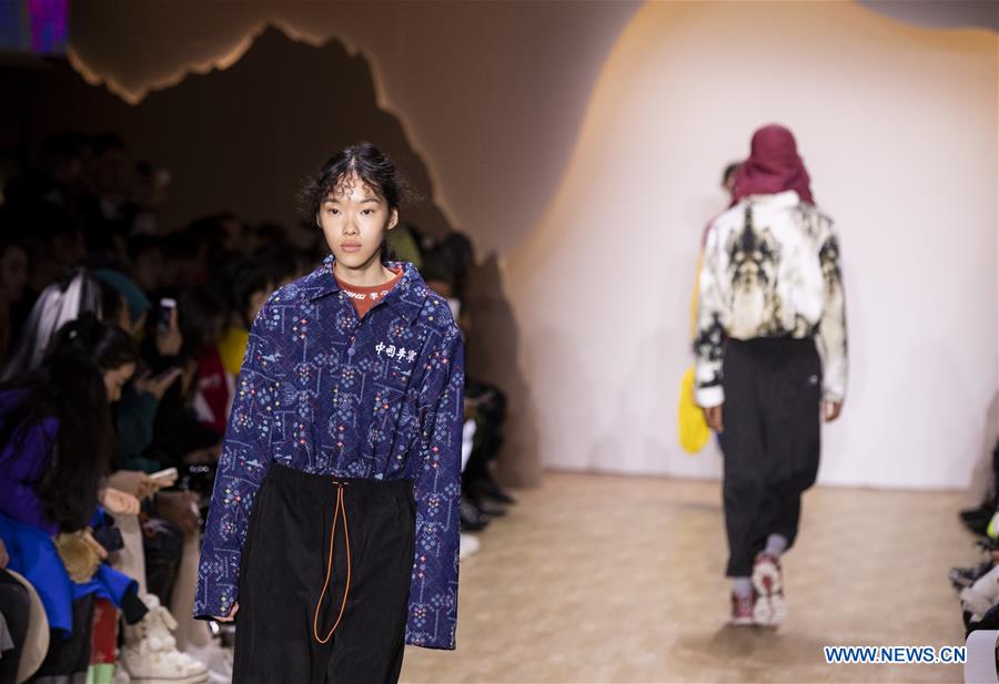 Colección Li-Ning Otoño/Invierno 2019 en la Semana de la Moda de Nueva York