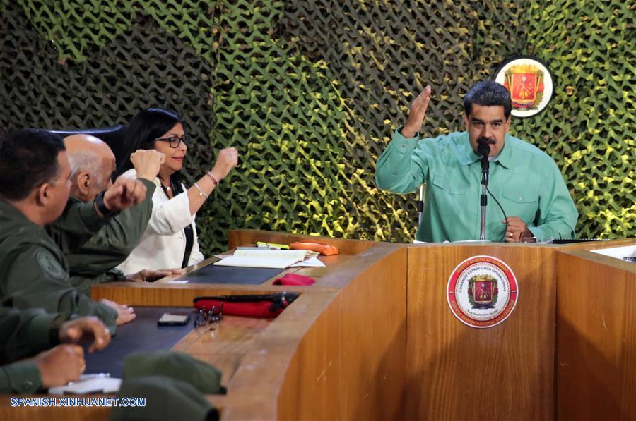 Maduro anuncia plan de despliegue y adecuación de fuerzas para defender fronteras venezolanas