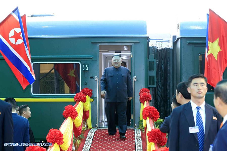 Máximo líder de RPDC, Kim Jong Un, llega a Vietnam