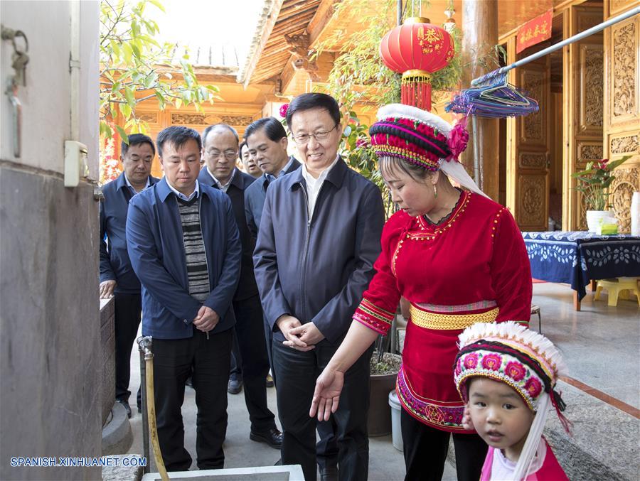 Vicepremier chino destaca protección ambiental y apoyo a economía real