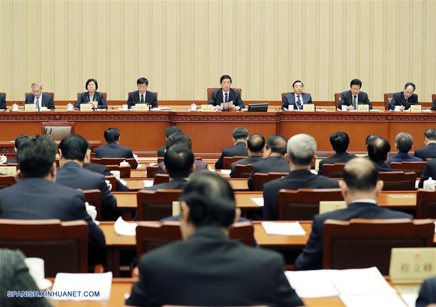 Máximo órgano legislativo de China se prepara para próxima sesión anual