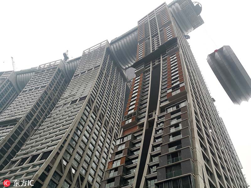 Avanza la construcción de un nuevo complejo de rascacielos en Chongqing