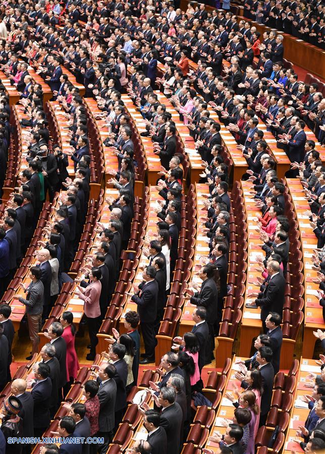 (Dos sesiones)Máximo órgano legislativo chino celebra reunión de clausura de la sesión anual