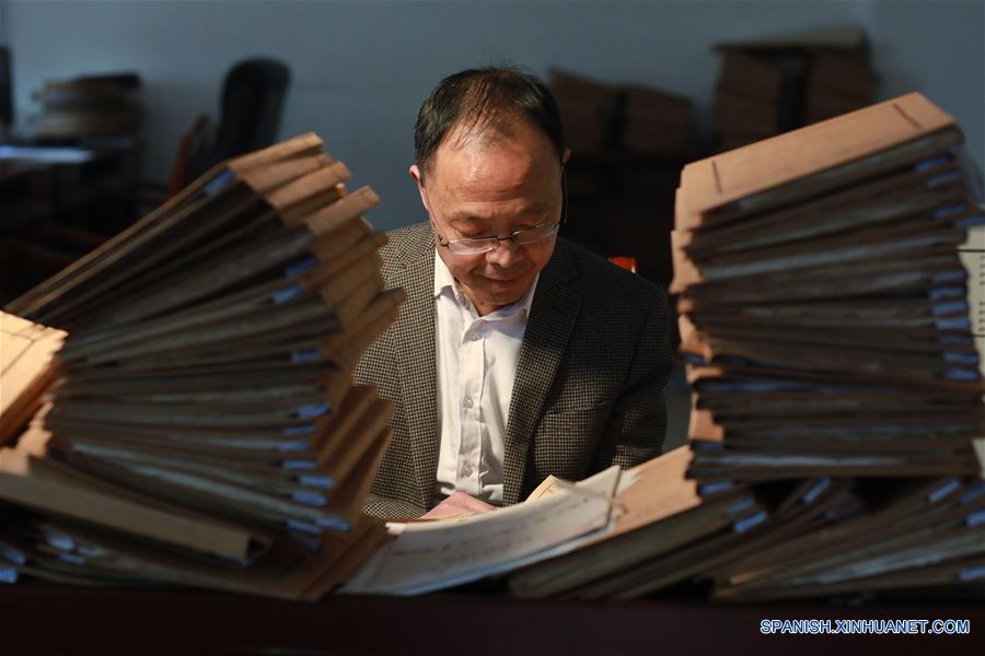 Protección de documentos antiguos en Guizhou