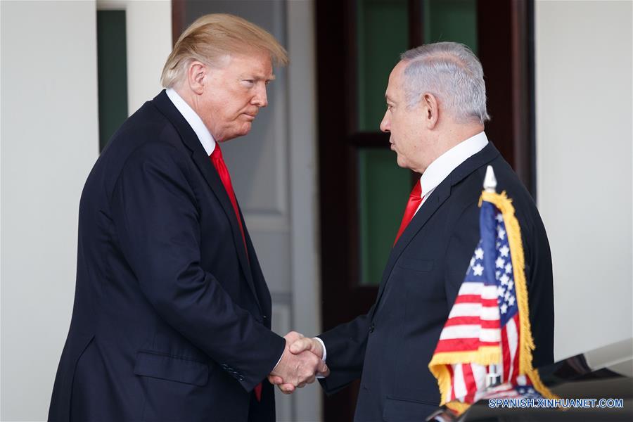 Trump reconoce soberanía israelí sobre Altos del Golán disputados