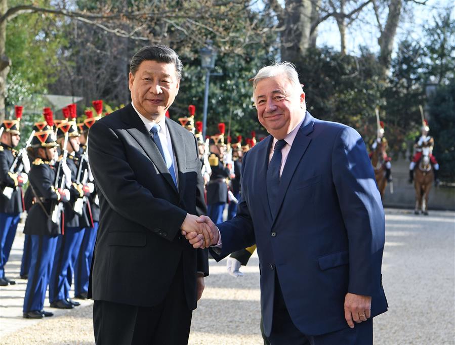 Xi pide una buena asociación entre China y Francia y una cooperación más fructífera