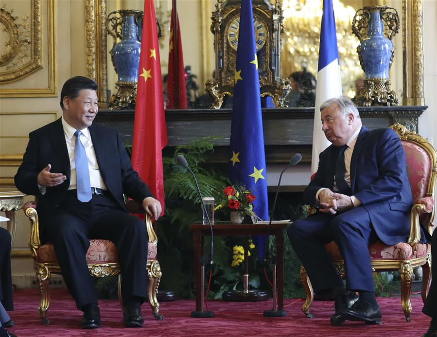 Xi pide una buena asociación entre China y Francia y una cooperación más fructífera