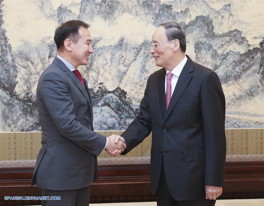 Vicepresidente chino se reúne con ministro de Exteriores de Mongolia