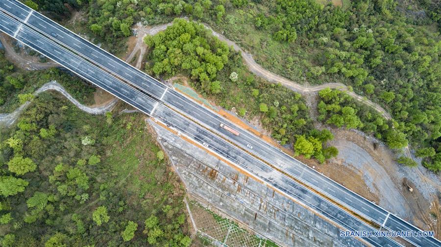 Construcción de autopista Sandu-Libo se completa