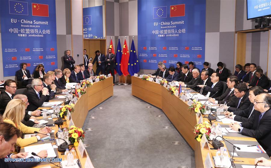 China y UE emiten declaración conjunta de 21ª reunión de líderes