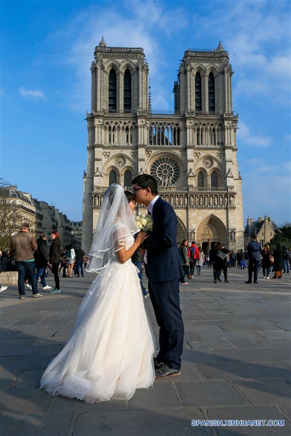 Catedral de Notre Dame en París, Francia