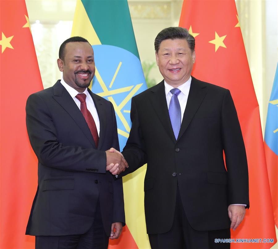 Xi se reúne con primer ministro de Etiopía