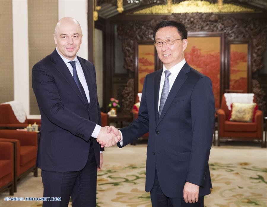 Viceprimer ministro chino se reúne con primer viceprimer ministro ruso