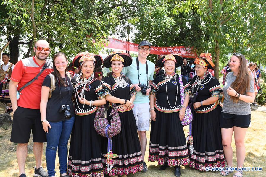 Evento cultural fue llevado a cabo en el distrito de Yanshan