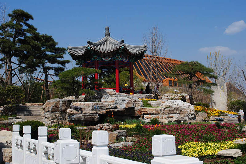 Exposición Internacional de Horticultura de Beijing: conoce Beijing a través de sus casas típicas “Siheyuan” en la Expo