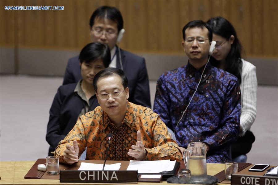 Enviado chino pide cooperación internacional en desarrollo de capacidades de mantenimiento de paz