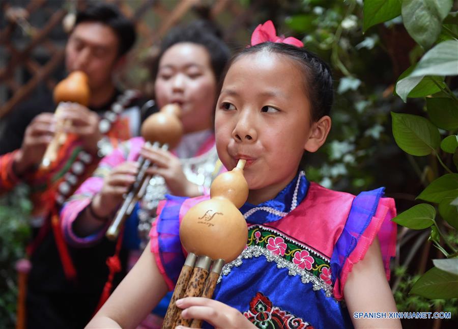 "Hulusi", instrumento musical chino tradicional