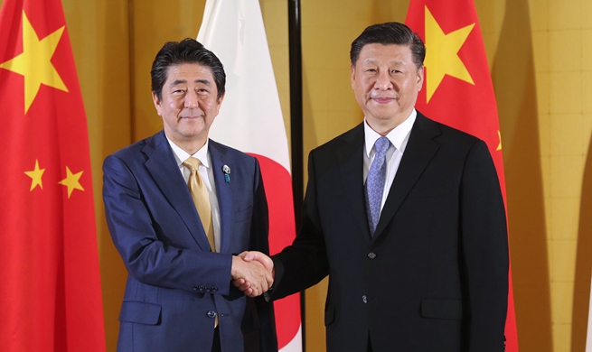 Xi y Abe acuerdan construir relaciones China-Japón en conformidad con necesidades de nueva era