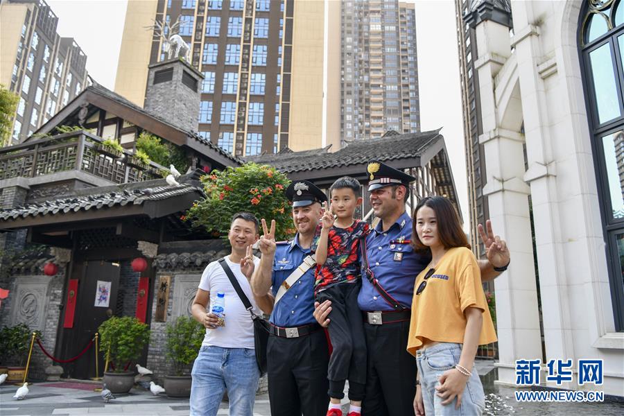 China e Italia patrullan de manera conjunta en Chongqing