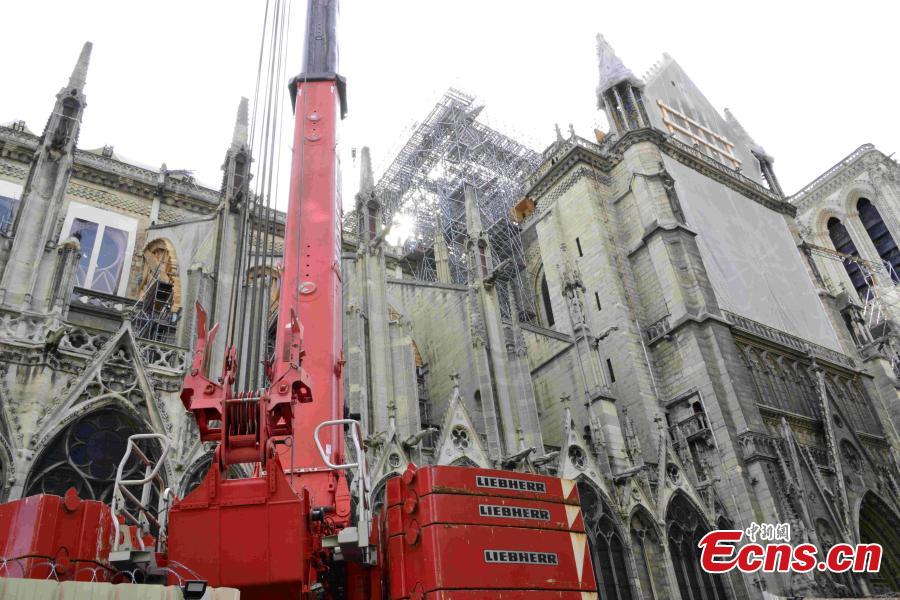 Se reanuda la reconstrucción de Notre Dame con medidas más estrictas