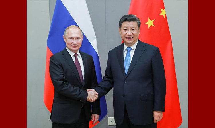 Xi se reúne con Putin en Brasilia