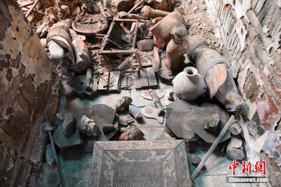 La tumba real descubierta en Gansu ayuda a conocer un antiguo reinado