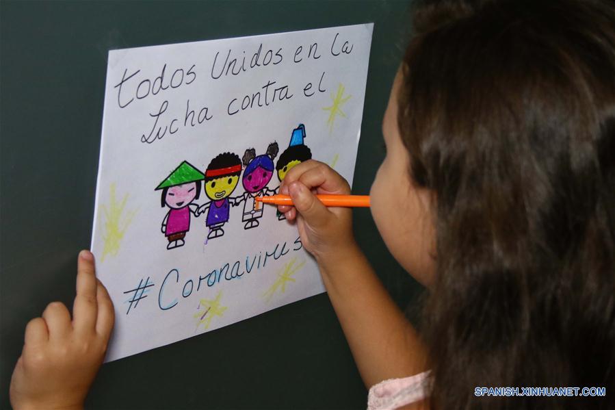  ESPECIAL  Niños de América Latina expresan con dibujos su apoyo al pueblo chino por el coronavirus ( )