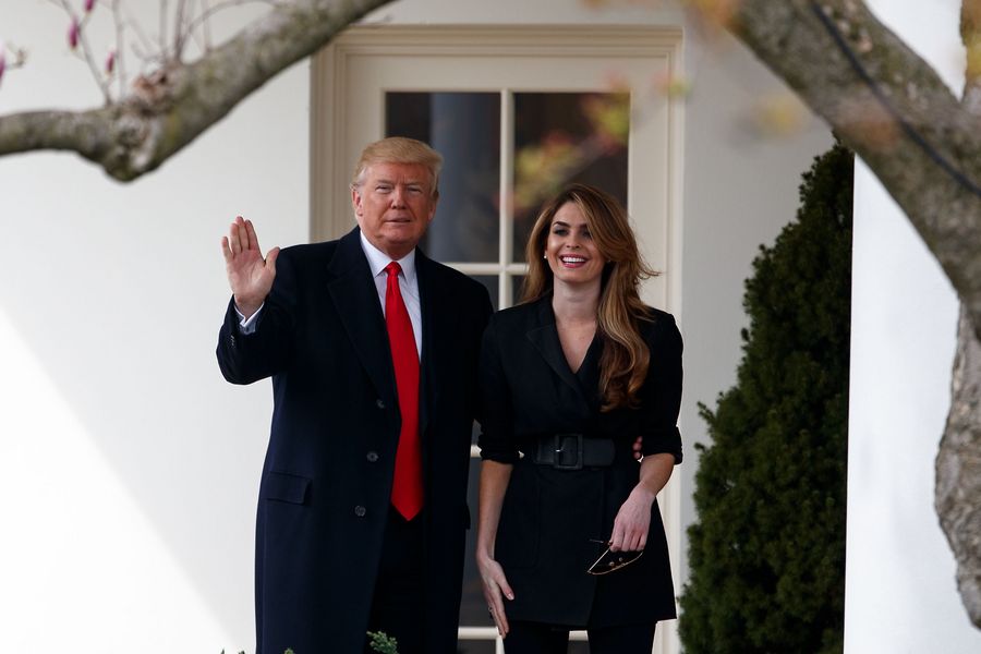 Hope Hicks regresa a Casa Blanca como asesora de Trump