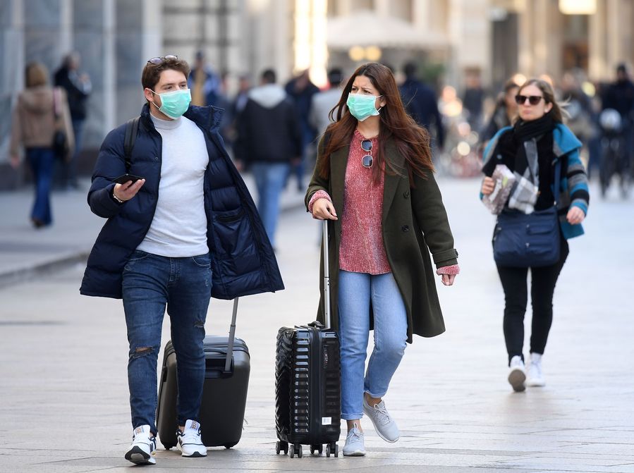 Confirman 283 casos de coronavirus en Italia, incluyendo siete muertos