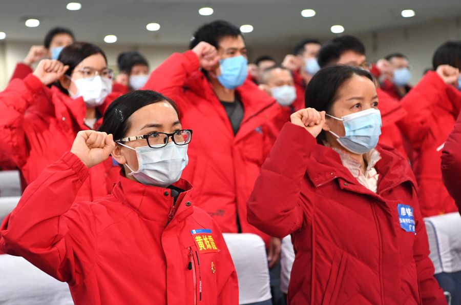 Viceprimera ministra subraya papel de médicos enviados a Hubei para batalla contra virus