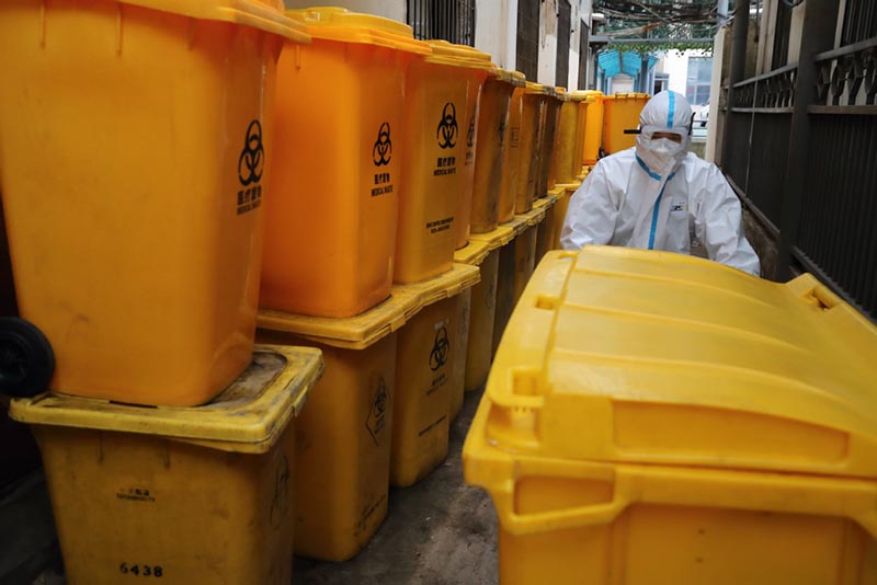 La eliminación de desechos médicos de Wuhan sigue siendo oportuna y respetuosa con el medio ambiente