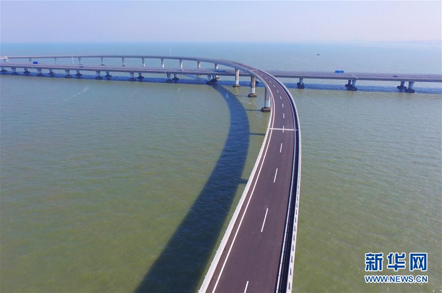 Se inaugura la sección de Jiaozhou del Puente Haiwan de Qingdao