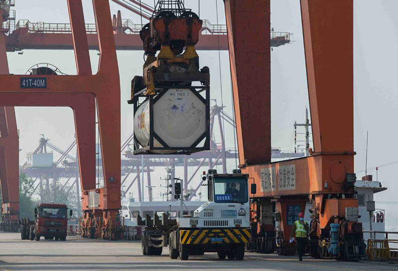 El puerto de Wuhan vuelve a entrar en operación