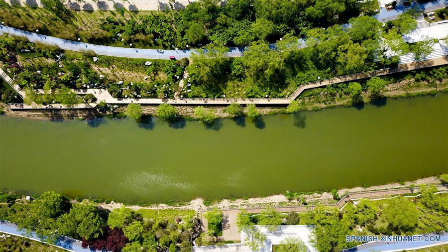 Shandong: Río Xiaoqinghe en Jinan