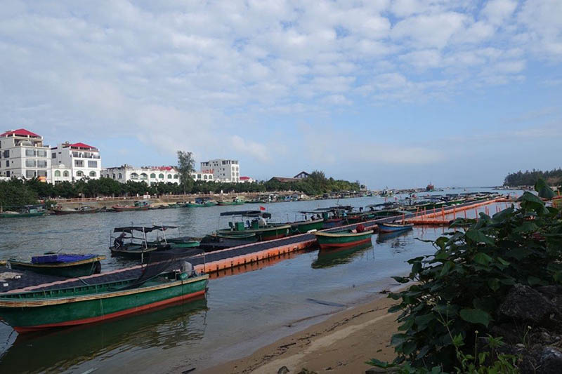 Barcos de pesca en Paigang, 13 de diciembre del 2020. (Foto: Wang Xiaoxia)