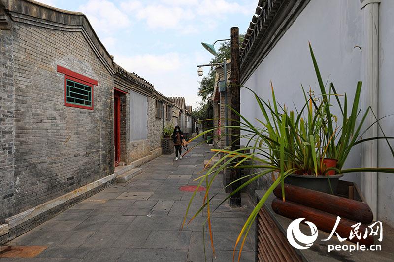 Caochang Sitiao Hutong es uno de los callejones más bellos de Beijing. (Foto: Pueblo en Línea/Yin Xingyun)