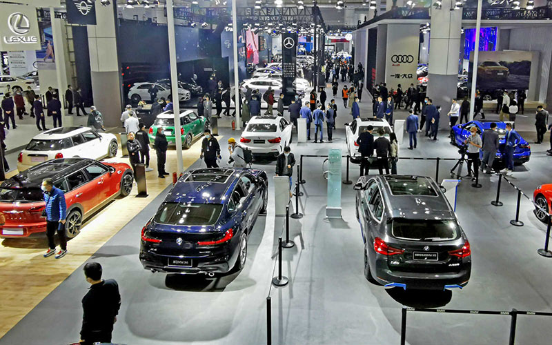 La 25a Exposición Automotriz Internacional de Dalian celebrada en Dalian, provincia de Liaoning, noreste de China, el 19 de noviembre de 2020 (Pueblo en Línea / Liu Debin).