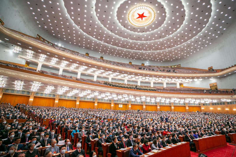 La cuarta sesión del XIII Comité Nacional de la Conferencia Consultiva Política del Pueblo Chino (CCPPCh) comienza en el Gran Palacio del Pueblo, Beijing, 4 de marzo del 2020. (Foto: Zhang Wujun/ Diario del Pueblo)
