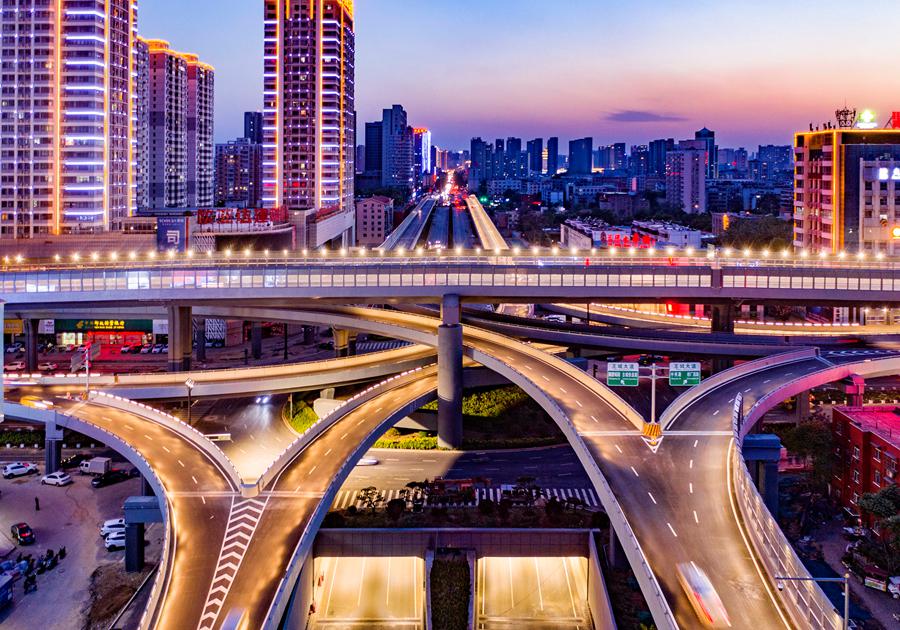 Vista de la ciudad de Luoyang.