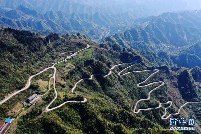 Fotos: la red de transporte nacional de China ha mejorado gradualmente