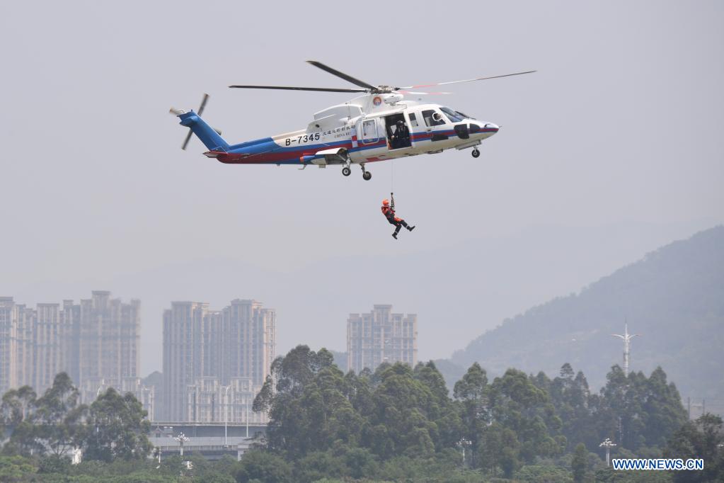 Cruz Roja organiza un simulacro de rescate de emergencia en Fuzhou