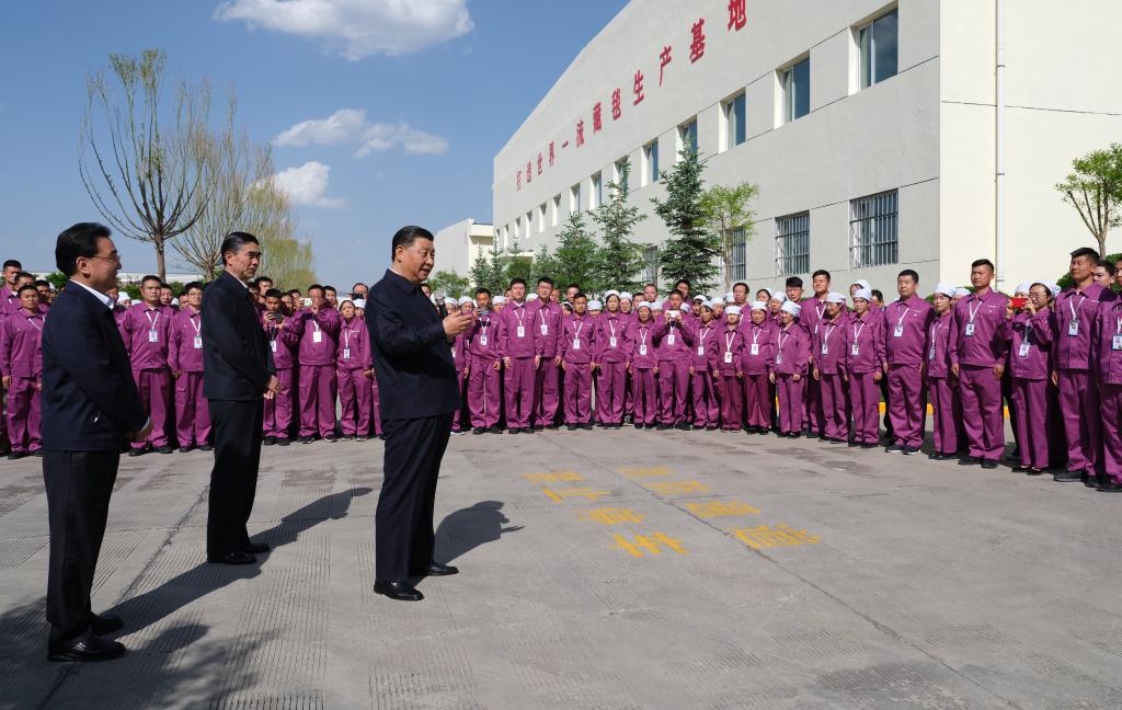 Xi inspecciona Qinghai, en noroeste de China