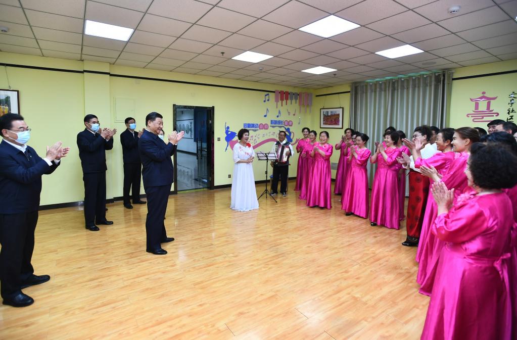 Xi inspecciona Qinghai, en noroeste de China