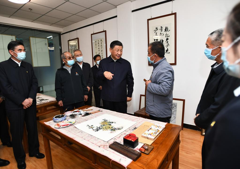 Xi inspecciona Qinghai, en noroeste de China