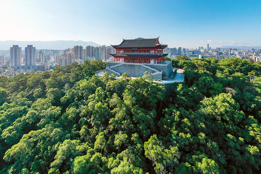 Ciudad patrimonio de la humanidad: Fuzhou, con sus ríos, montañas e inmuebles históricos