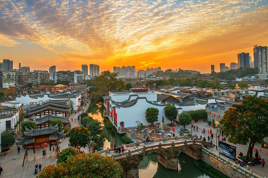 Ciudad patrimonio de la humanidad: Fuzhou, con sus ríos, montañas e inmuebles históricos