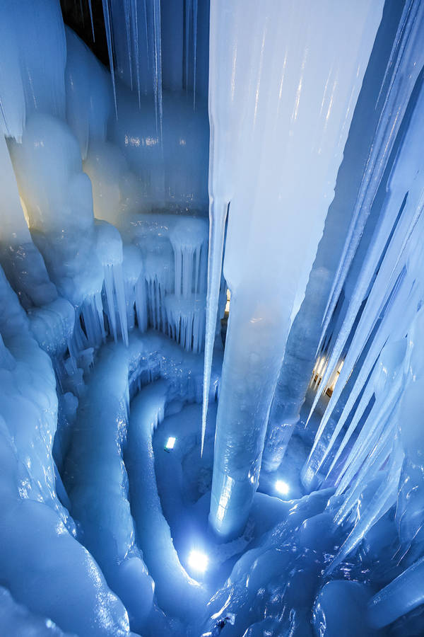 Cueva de hielo en Shanxi : maravillosa visita en pleno verano