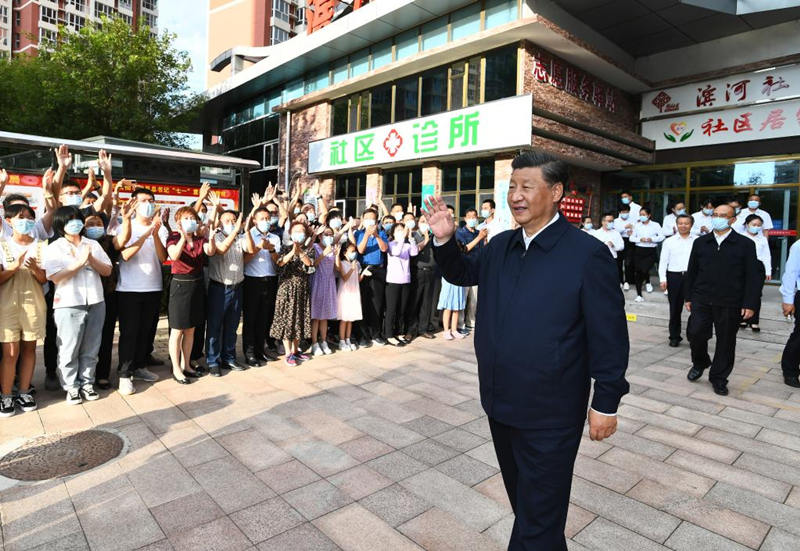 Xi inspecciona ciudad de Chengde, en norte de China