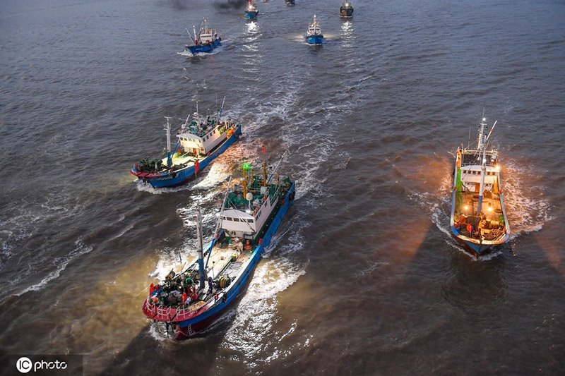Se levanta la prohibición anual de pesca en el Mar Oriental de China