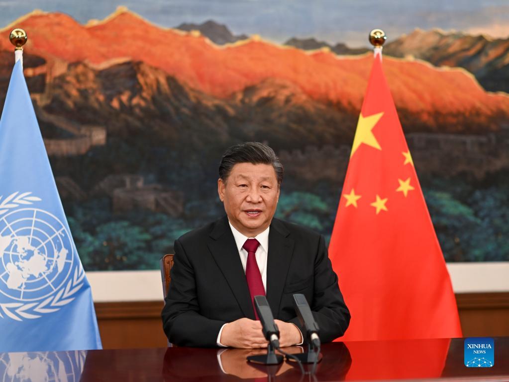 (COP15) Xi pide esfuerzos conjuntos para desarrollo de alta calidad de humanidad